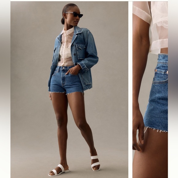 Levi's Pants - NEW Levi 501 Medium Wash Denim Shorts Size 30/ US 10